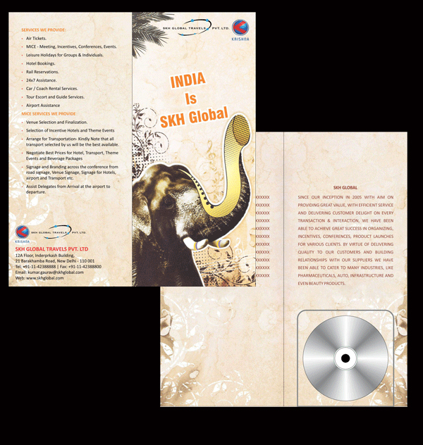 CD Cover Designing & Print