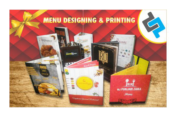 Menu Designing & Printing